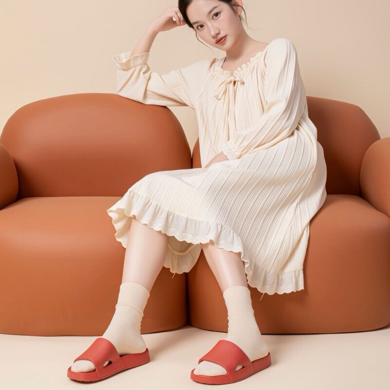 Muji-Style Classic Sandals, New Generation Second-Generation Shoes, Home Eva Soft-Soled Couple's Simple Non-Smelly Bathroom Non-Slip Quiet Shoes Muji-Style Classic Sandals, New Generation Second-Generation Shoes, Home Eva Soft-Soled Couple's Simple Non-Smelly Bathroom Non-Slip Quiet Shoes