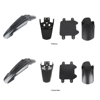 Electric Off-Road Motorcycle Shell Accessories Suitable for Qulong Light Bee Plastic Parts, Shell Front and Rear Appearance Parts, Mudguards