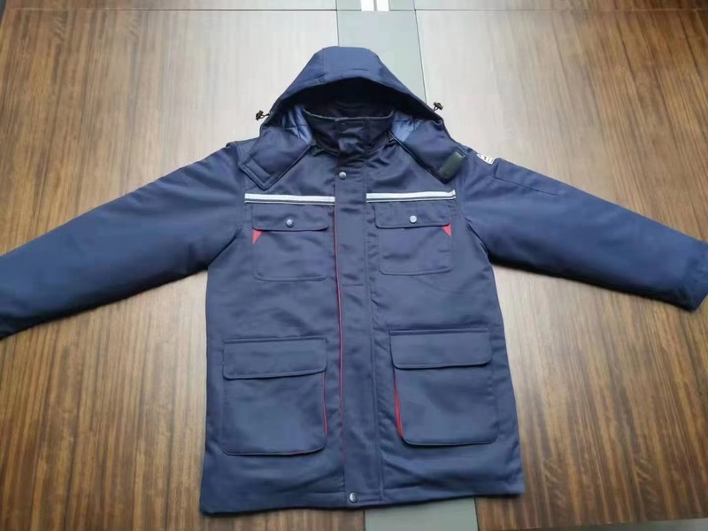 冬季棉服工作服棉衣劳保服可拆棉袄冷库防寒冬装工装防静电|undefined