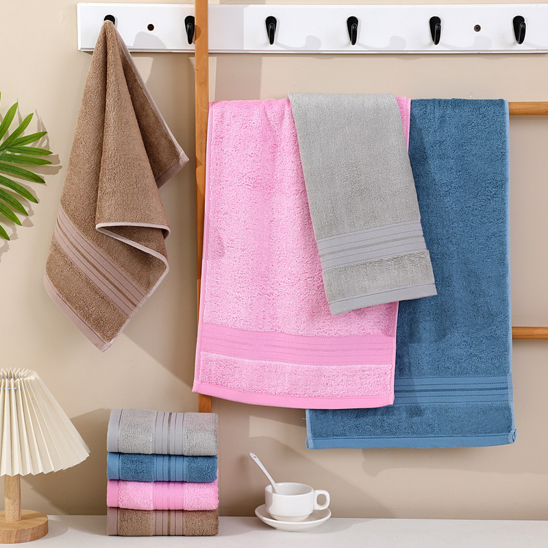 Bamboo Fiber Bright Silk Bath Towel 60*120 Household Soft Bath Towel Not Easy to Shed Hair Unisex Bamboo Charcoal Bath Towel