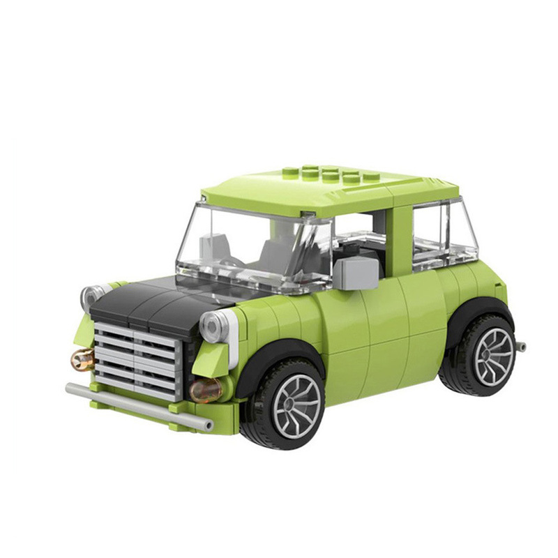 Cross-border building block MOC39171 suit mini car creative design compatible with Lego small particle AliExpress e-commerce