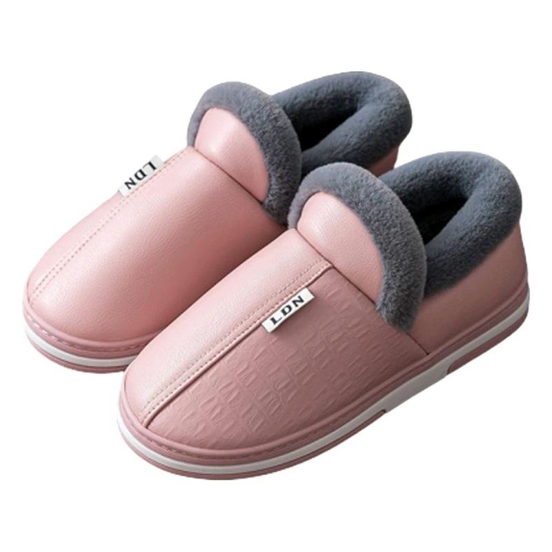 PUpi хлопковые тапочки женские зимние домашние сумки с каблуками после родов