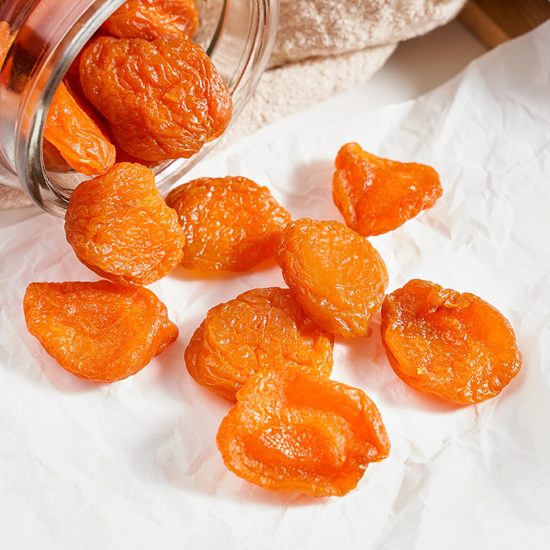 2023 New Arrival Apricot Dried Fruit 500g Bulk Pack Seedless Apricot Dried Red Apricots, Sweet and Sour Dried Apricot Preserves, Dried Fruit Candied Snacks Wholesale