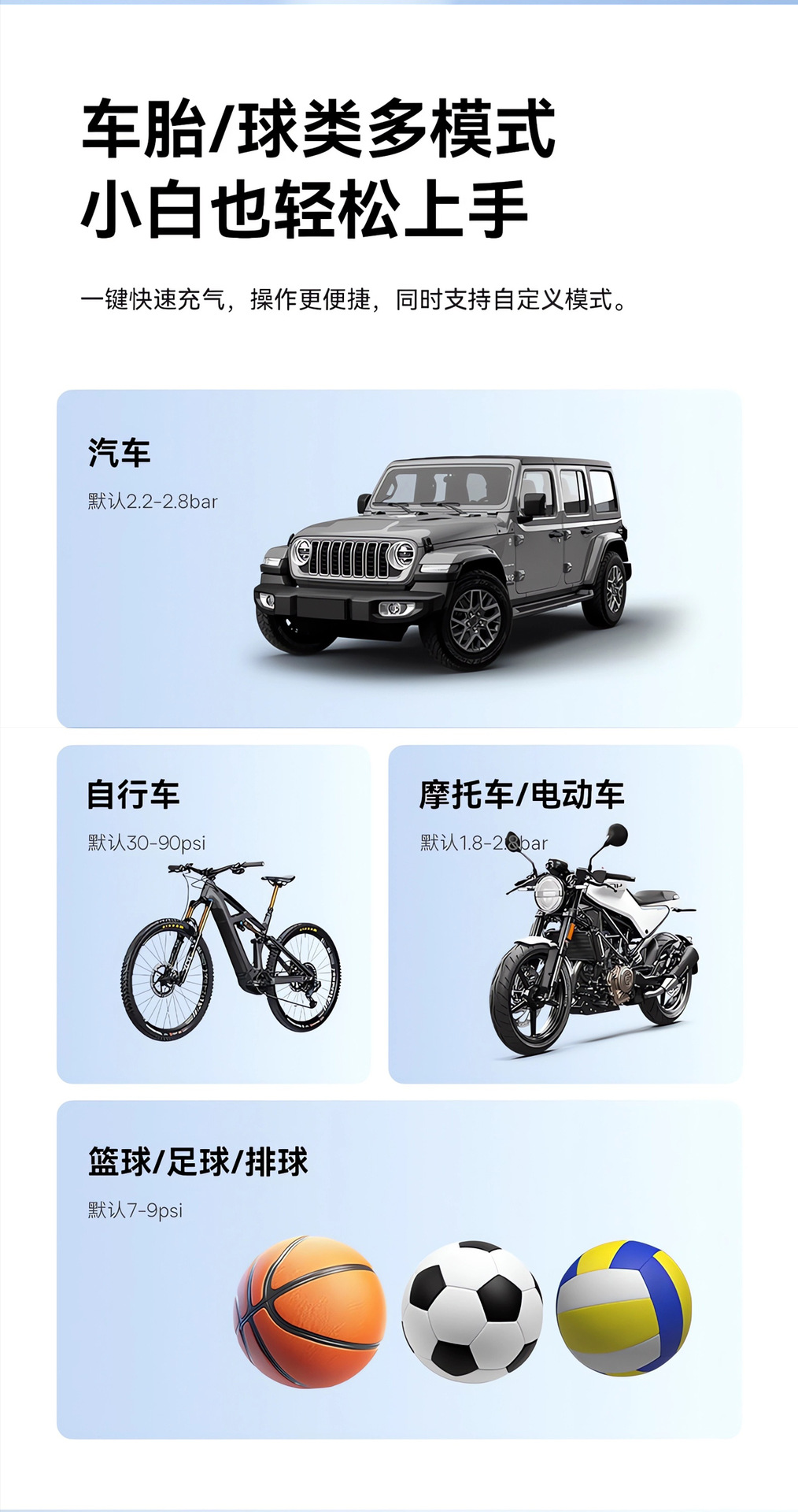 Factory Direct Supply Cross-Border Vehicle-Mounted Air Pump Digital Display Smart Tire Electric Inflatable Multi-Functional Portable Air Pump