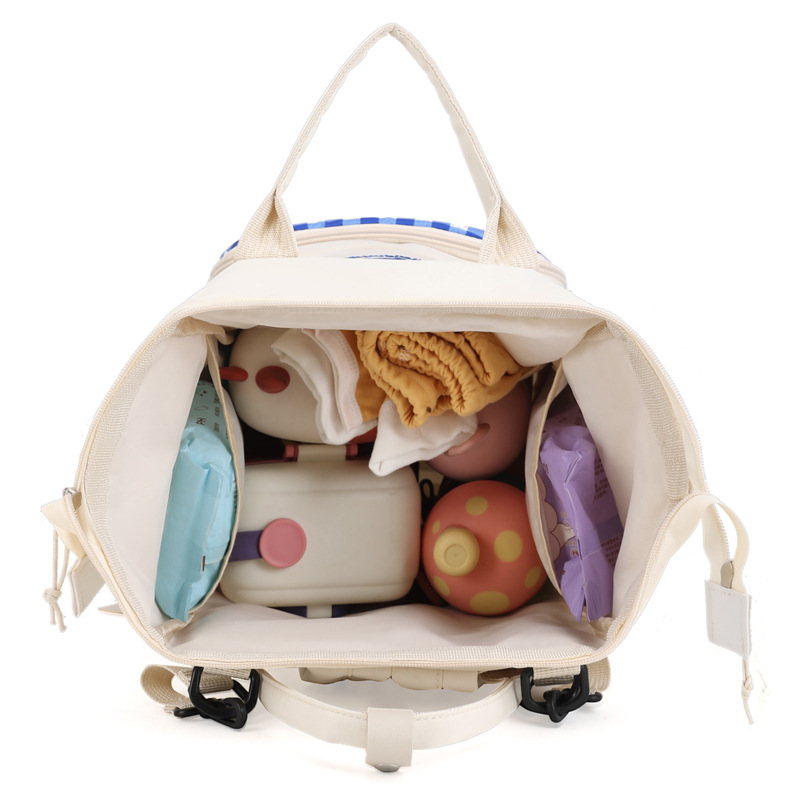 Bolsa de mamá de gran capacidad Bolsa de almacenamiento de almacenamiento de almacenamiento de almacenamiento de leche de aislamiento multifuncional Bolsa de bebé para bebés y madres al por mayor