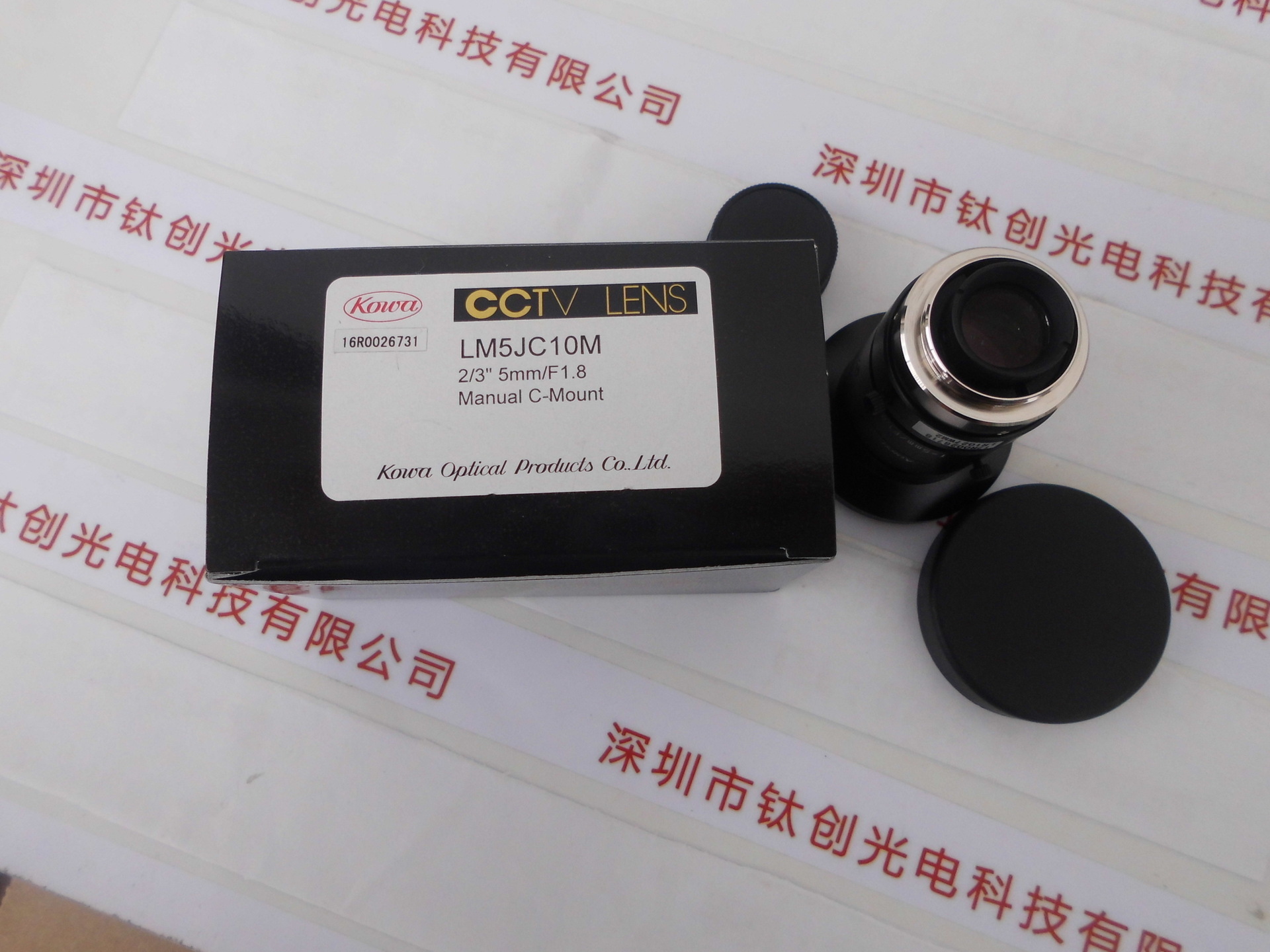 日本KOWA 工业摄像机镜头 LM5JC10M手动光圈镜头