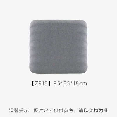 Vehicle-mounted inflatable bed — Car Travel Bed Rear Middle - without-pump-not-recommended-z918-gray-cloth-cover