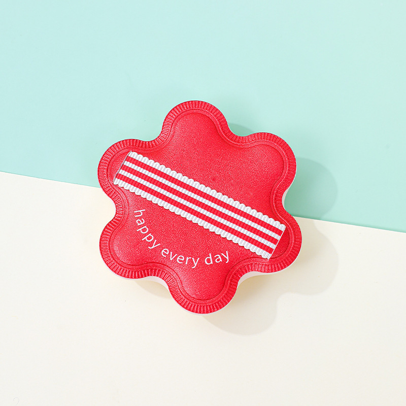 Pequeño cártamo personalizado, polvo suave, no comer polvo de algodón, gran tamaño, esponja de maquillaje de doble uso, seco y húmedo.