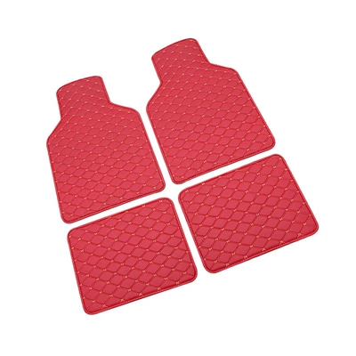 Universal Foot Pad, Four-Season Floor Mats, Non-Slip - bright-red