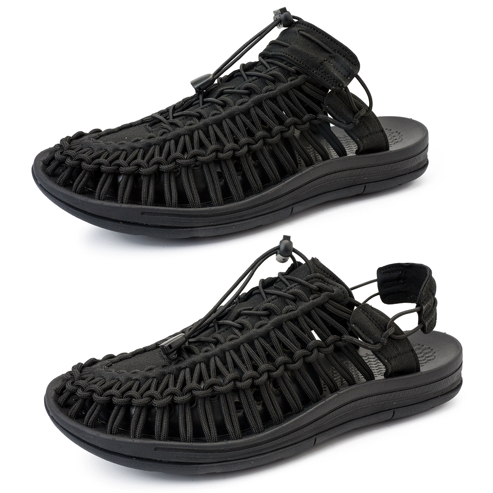 Трансграничные мужские сандалии вязаные сандалии летняя новая мода