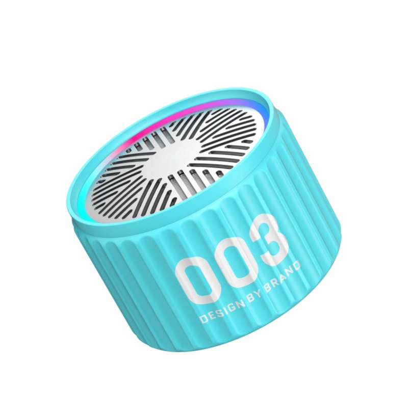 Transfronterizo nuevo metal mini altavoz Bluetooth portátil regalo subwoofer de alta calidad tarjeta de sonido Bluetooth audio