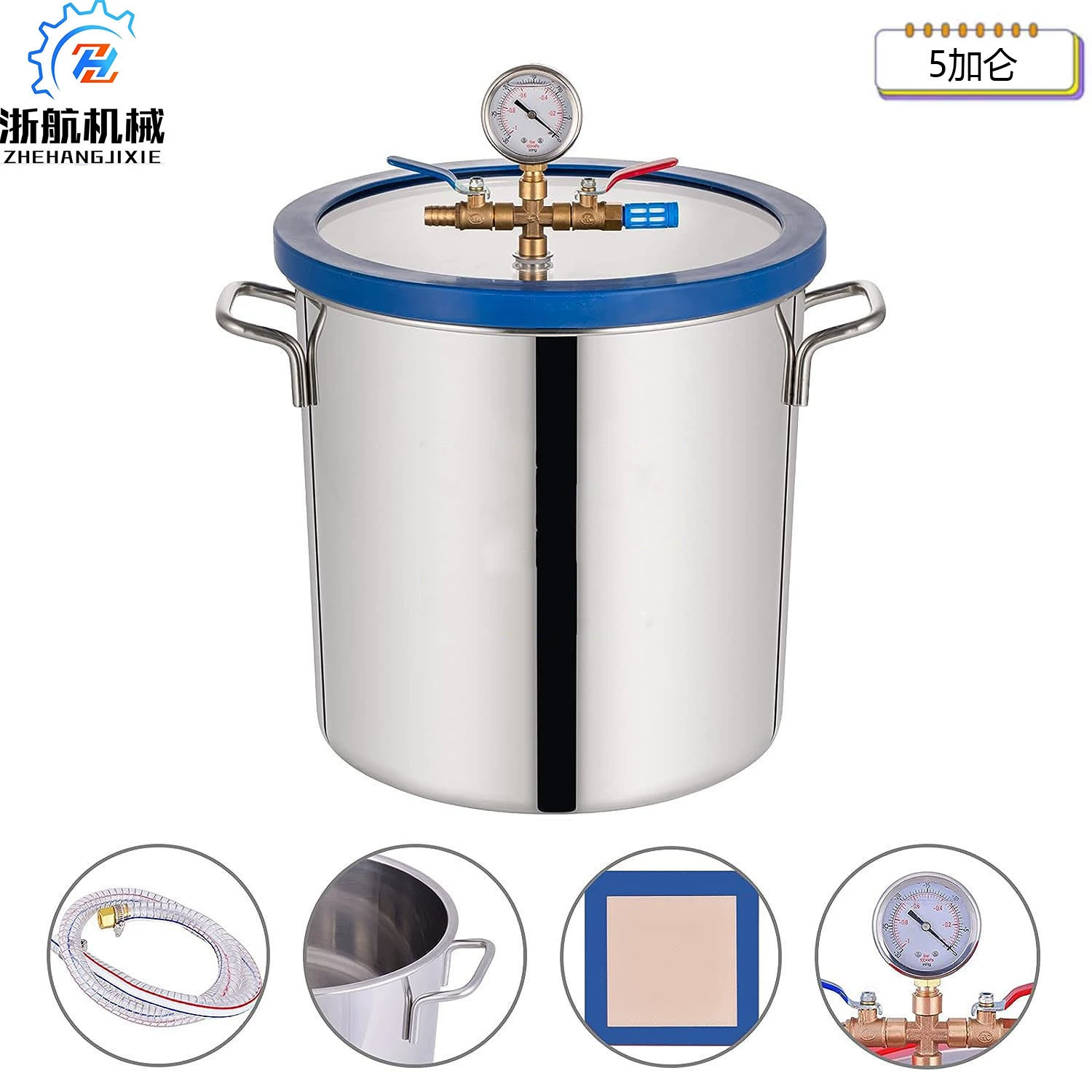 Вакуумный пеногазовый ковш AB клей вакуумный стабилизированный деревянное оборудование ведро эпоксидная смола силиконовый пеногазовый ковш вакуумный резервуар