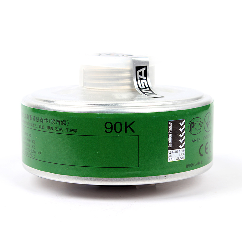 梅思安 10115320-CN过滤罐90K RD40螺旋式接口防有机及氨基衍生物