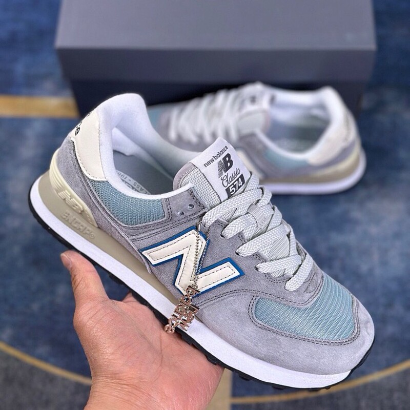 純原の新型NB574運動靴夏の通気性男女ランニングシューズ石島カップルカジュアル連名板靴|undefined