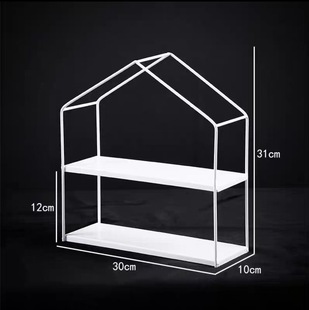 House Wedding Dessert Table Cake Display Stand Metal Push Stand Ladder Cake Stand Iron Dessert