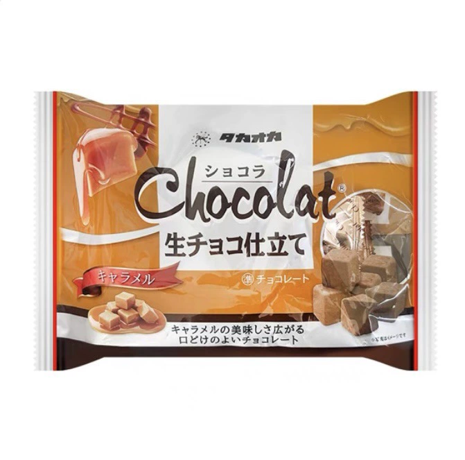 Японский импортированный снек TAKAOKA Takaka Chocolate Takangkang оригинальный карамельный шоколад свадебный сахар шоколад подарок на Новый год