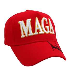 跨境电商一件代发亚马逊TRUMP大选帽子MAGA新款小红棒球帽