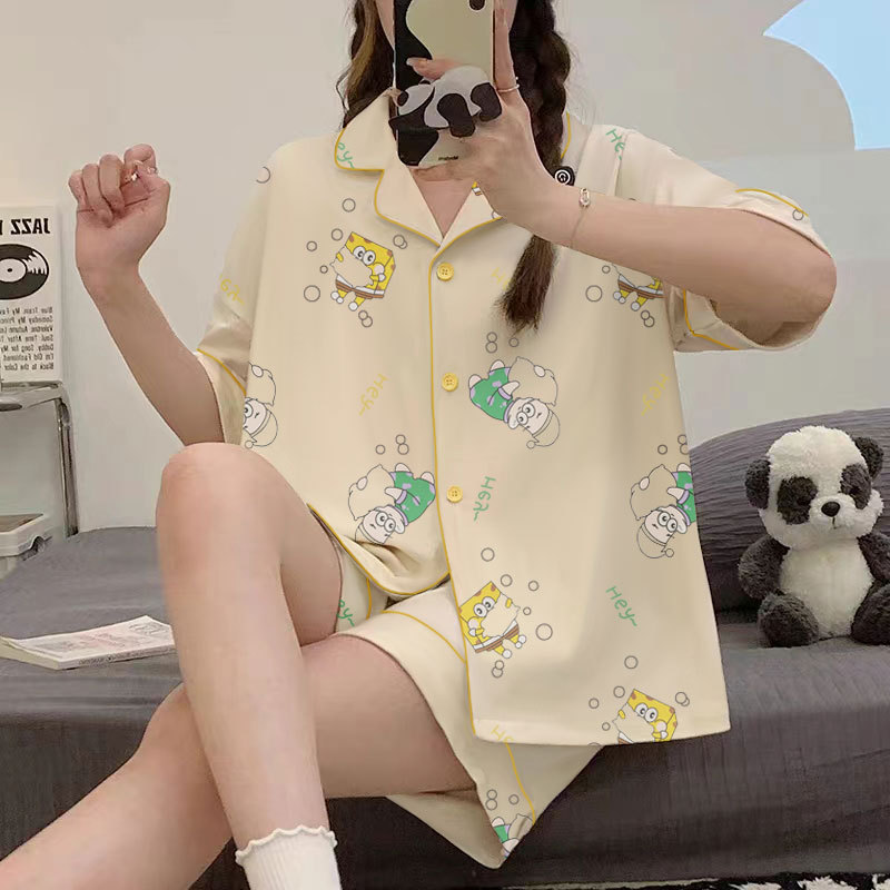 D.M-110 스폰지밥 짧은 가디건