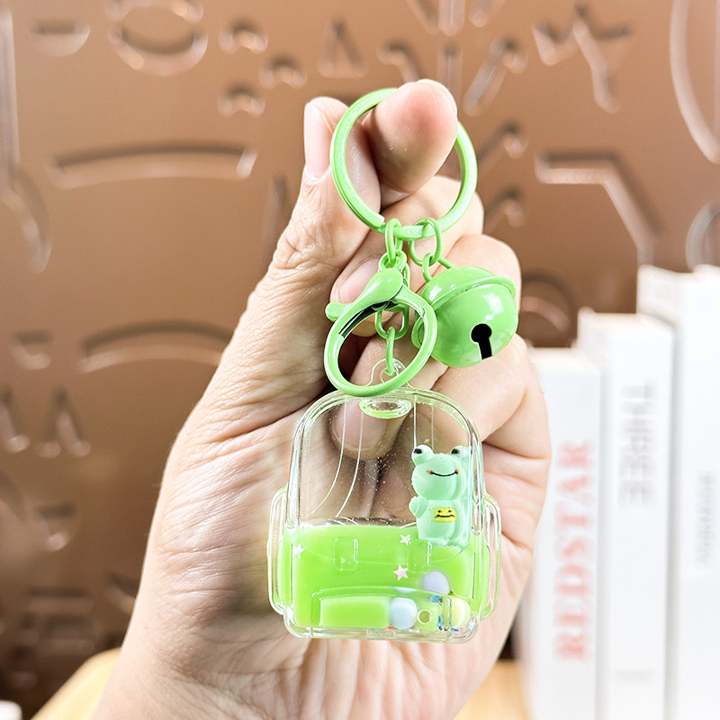 Cartoon Dream Bear Girl Keychain leche rosa muñeca adorable bolso de pareja colgante pequeño regalo al por mayor