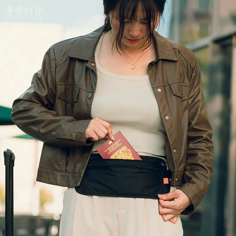 Противоугонная сумка для личной талии для путешествий за границу