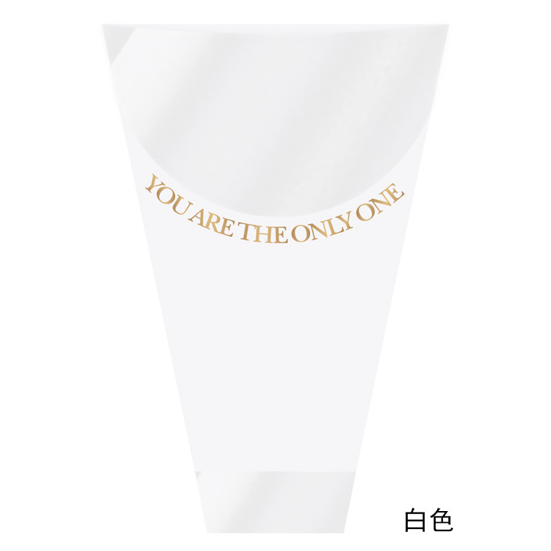 LOVE estampado multi-bolsa florista florística material de envoltura de flores impermeable OPP película impermeable bolsa de embalaje de flores