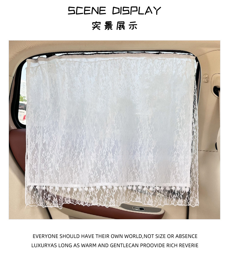 Car sunshade partition curtain summer sunscreen heat insulation baby sleep car front and rear row privacy curtain car partition curtain wholesale