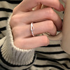 Design brand minimalistic universal ring, Korean style, trend of season, wholesale