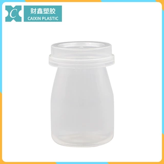 财鑫PP透明塑料瓶布丁酸奶慕斯双皮奶一次性杯子定制加工75ml毫升