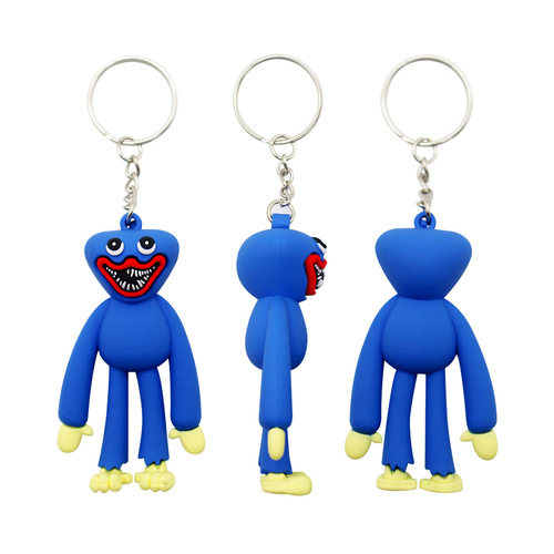 Cross-border poppy playtime poppy keychain HuggyWuggy sausage monster game peripheral charms wholesale