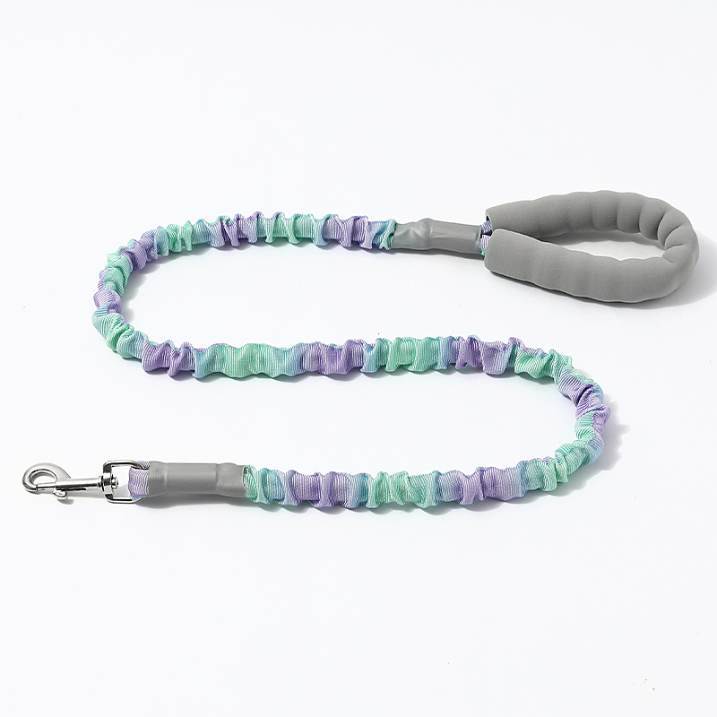 Cuerda de tracción para perros transfronteriza Cuerda para pasear perros Cuerda de tracción para mascotas Cuerda elástica Cuerda para perros a prueba de explosiones y anti-tracción Productos para mascotas