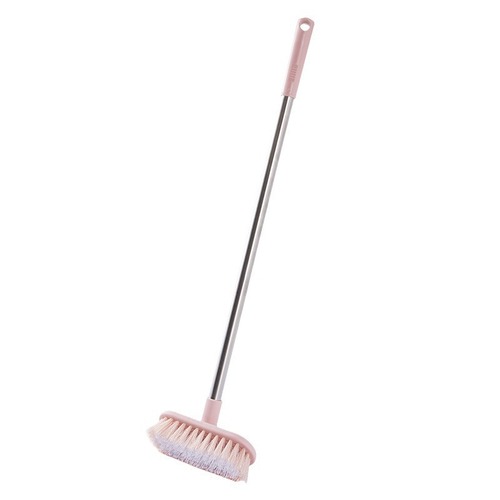 Long-handled floor brush bathroom floor cleaning brush hard bristle bathroom tile gap scrub toilet decontamination floor brush