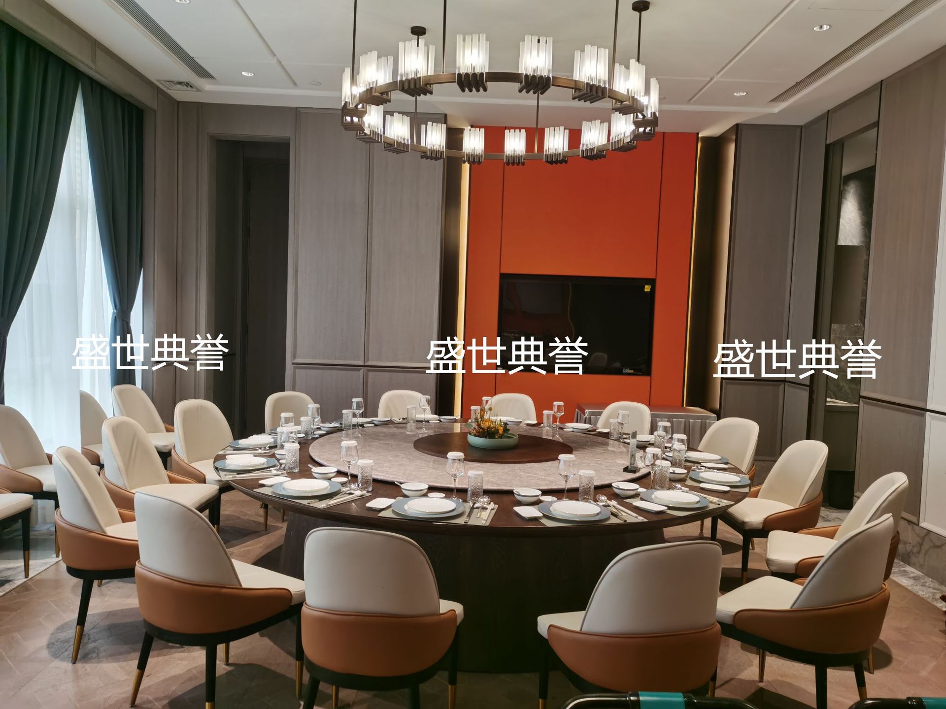南京国际酒店实木餐桌椅海鲜酒楼实木椅子度假酒店包厢白蜡木餐椅详情13