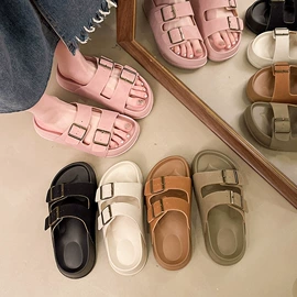 平底拖鞋;厚底凉鞋;厚底拖鞋