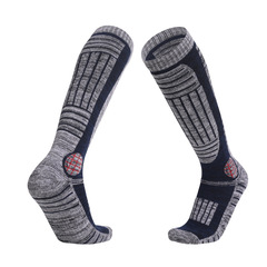 Ski socks outdoor sports thick hiking socks with towel bottom long socks sweat-absorbent warm factory wholesale