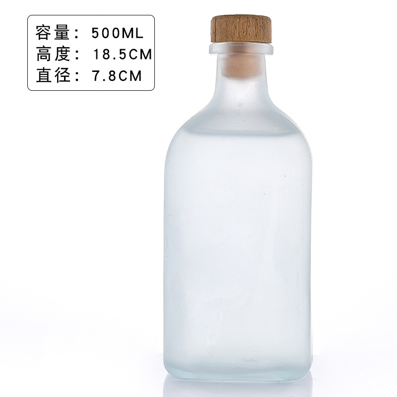 Botella de vino de fruta dulce de fábrica Beirui, botella de vidrio, botella de vino oolong, botella de vino multifuncional de fruta de ciruela verde, caja de regalo para mujeres