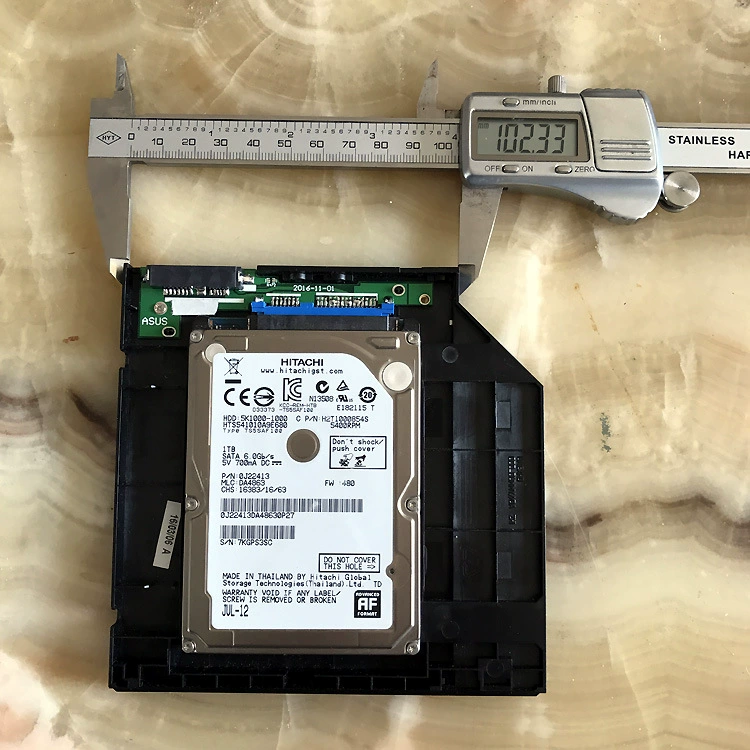 Notebook light drive hard disk bracket bracket firm -state hard disk bracket fake light driver installed electric wire circuit board conversion card