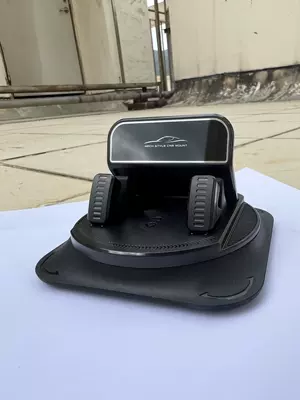 Car mobile phone bracket 2025 new car instrument panel center console rotation adjustment navigation stable support frame (Car phone holder) - car-logo