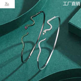 小红书同款小蛇手环轻奢风女神手镯小众设计高级感气质百搭潮手链