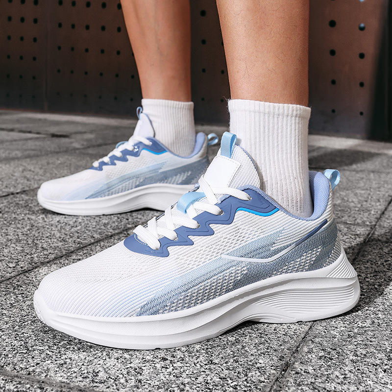 Extra Large Size 50 Summer Sneakers Men's Breathable Fly-woven Mesh Casual Running Shoes_vogvips.com