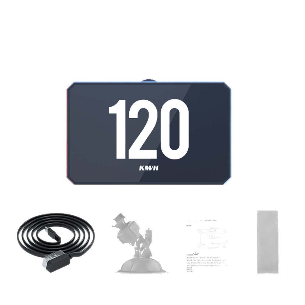 HUD head-up display P16 latest car LCD computer speed water temperature speed OBD2 multi-function HUD