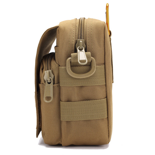 Multi-function waterproof small bag men's sundry storage outdoor travel camouflage waist bag tactical shoulder crossbody bag