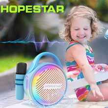 S10儿童无线蓝牙音箱小孩子K歌一体机音响双话筒可爱生日礼物