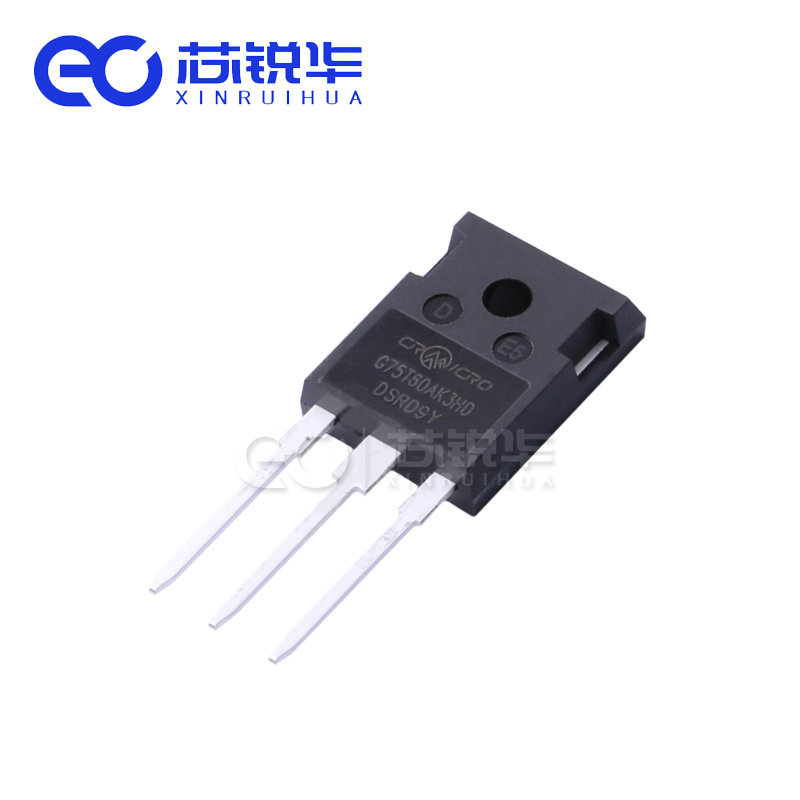 CRG75T60AK3SD 650V75ATO-247 IGBT管 75N60变频器工业电源华润微