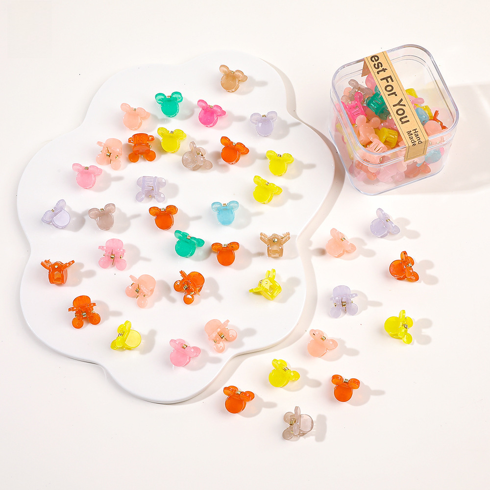 Set mini mollette per capelli colorate per trecce e frangetta_voghion.com