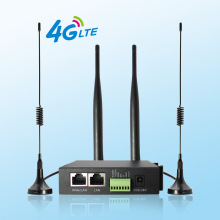 工业级导轨安装宽电压全网通300M串口透传物联网WiFi插卡4g路由器