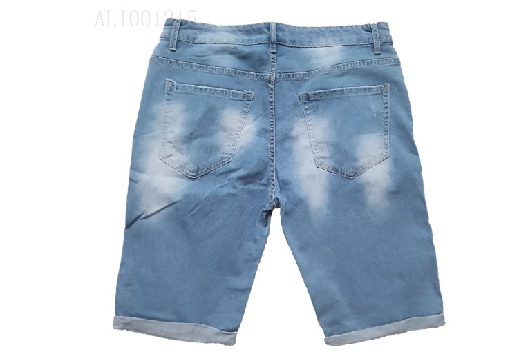 boy European And American Foreign Trade Cross-Border Source Stretch Ripped Jeans_voghion.com