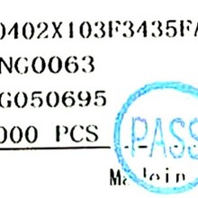 혽j/QN/0402 NTCNƬ10K B3435 1%߾ ԭbF؛