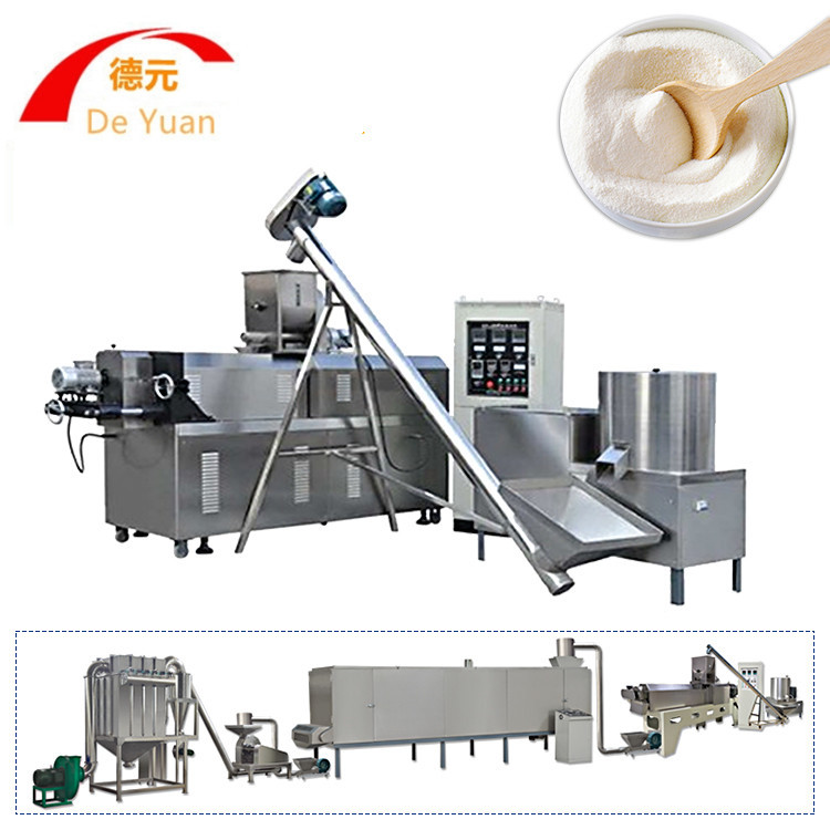 营养粉膨化机 早餐营养粉生产线 婴儿米粉生产线 大型食品膨化机