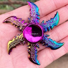 手指陀螺金属指尖陀螺男孩学生合金炫酷儿童玩具