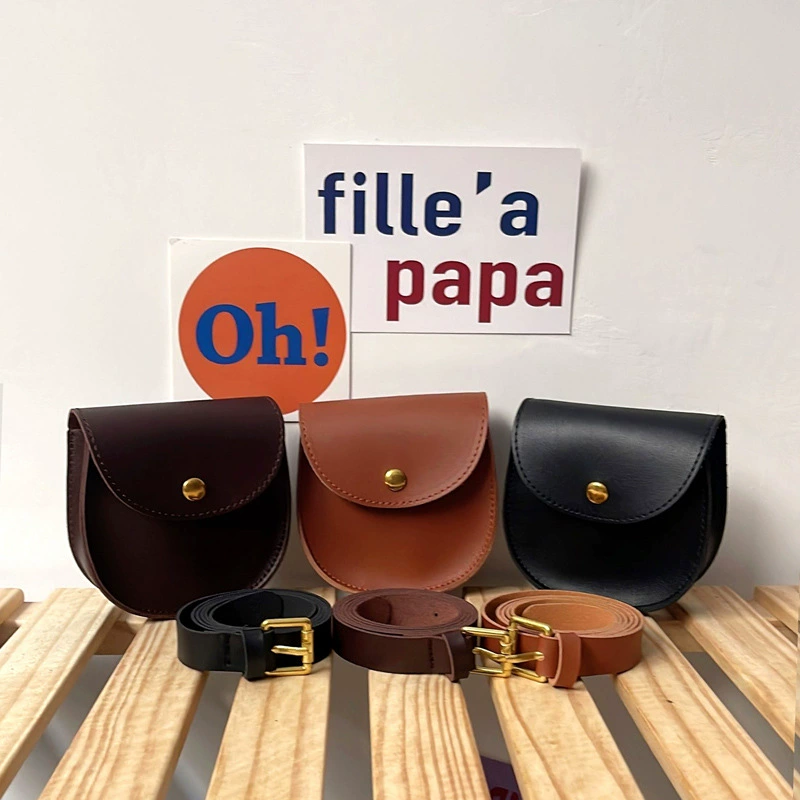 Brand retro children's belt bag for boys, chest bag, bag accessory, internet celebrity, Korean style, South Korea, western style